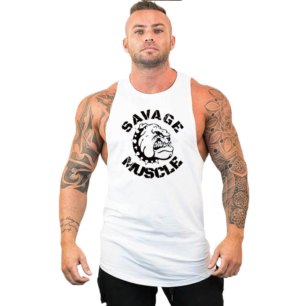 Men's Cotton Sleeveless Shirt