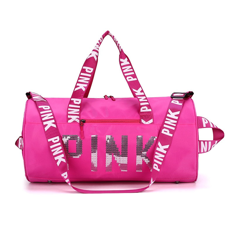 Training PINK Bag Sequins