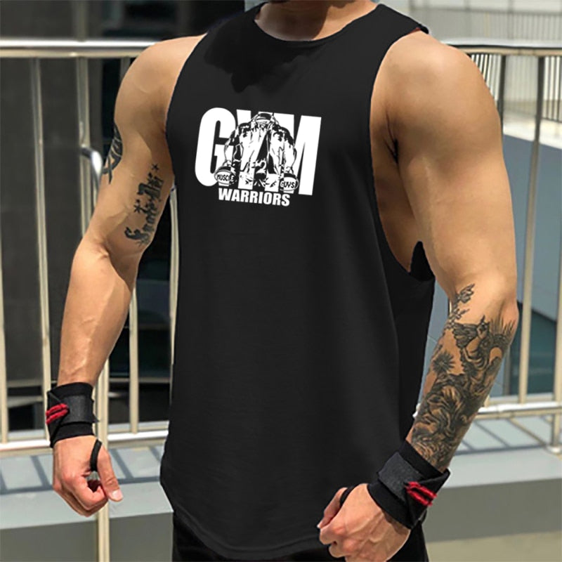 Cotton Workout Gym Tank Top