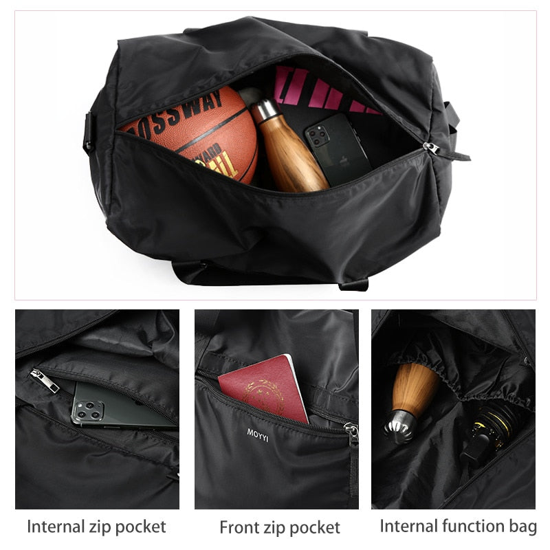 Oxford Foldable Travel Duffel Bag