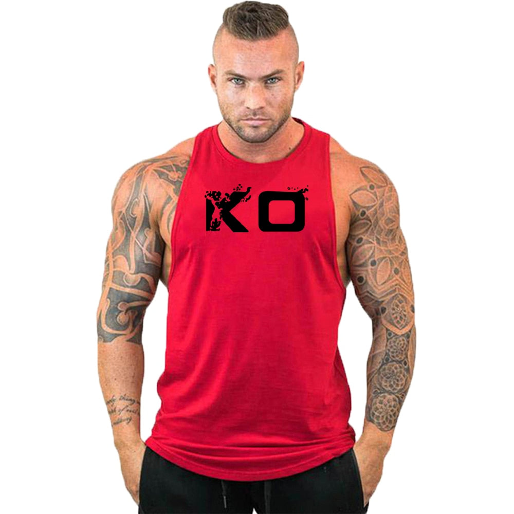 Men's Cotton Sleeveless Shirt