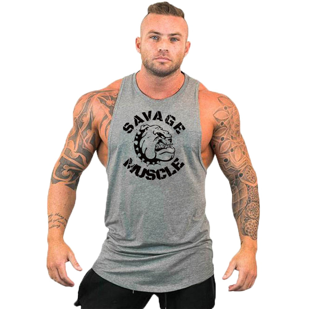 Men's Cotton Sleeveless Shirt