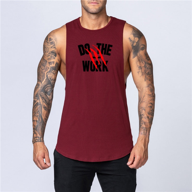 Cotton Workout Gym Tank Top