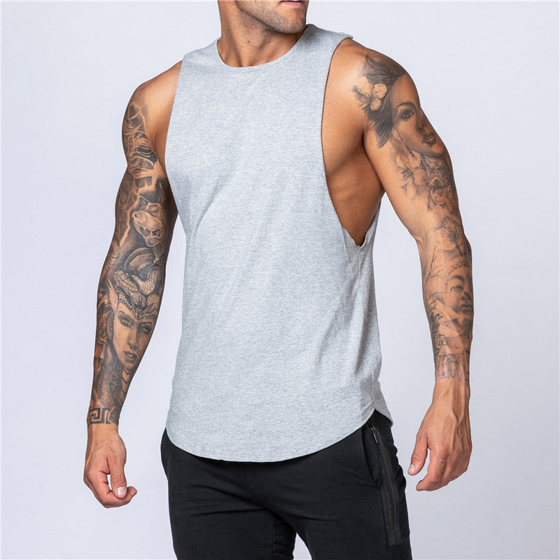 Cotton Workout Gym Tank Top