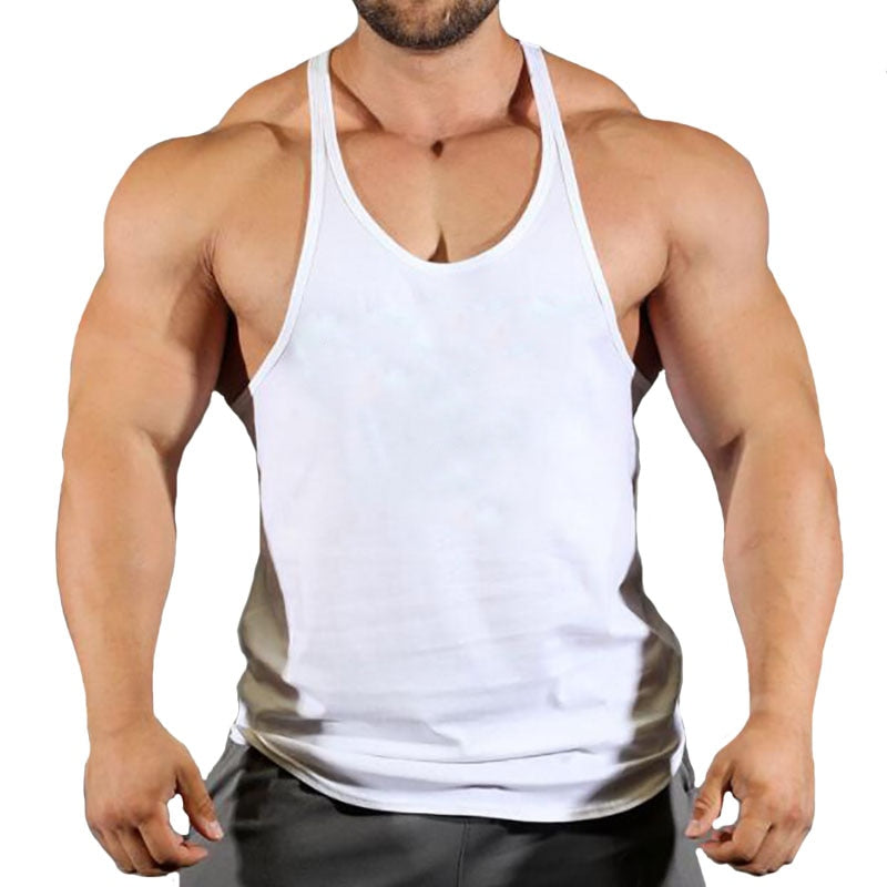 Fitness Shirt Gym Top Men Vests