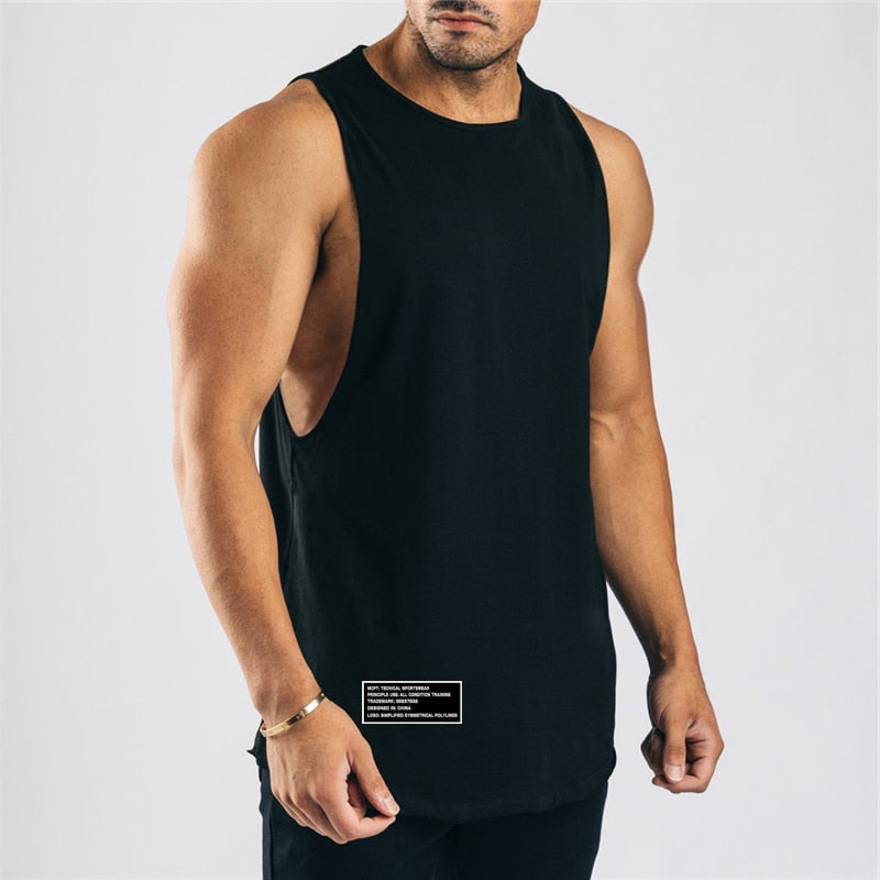 Cotton Workout Gym Tank Top
