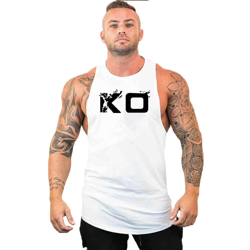 Men's Cotton Sleeveless Shirt