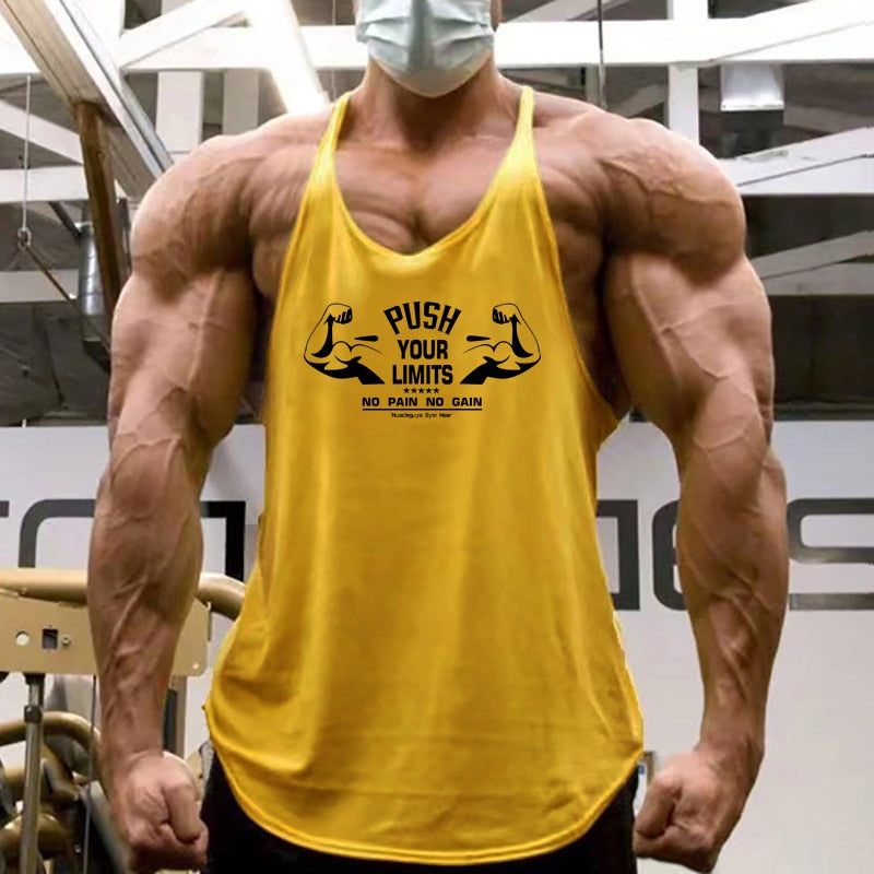 Clothing Y Back Bodybuilding Tank Top