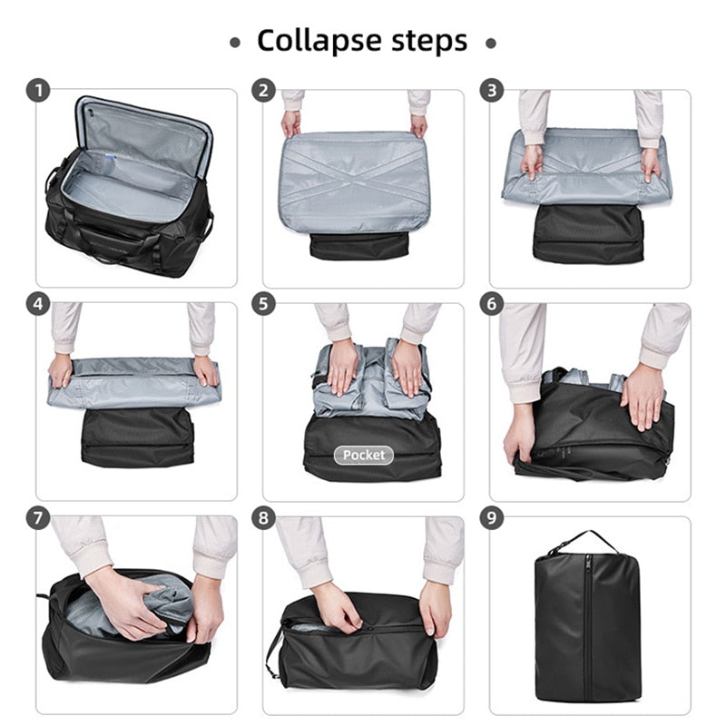 Foldable Portable Travel Backpack Large Capacity