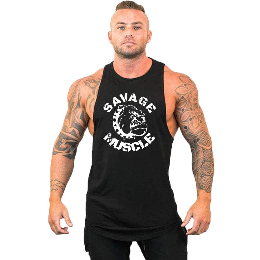 Men's Cotton Sleeveless Shirt