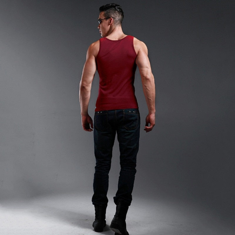 Man Clothing Bodybuilding Tank Top