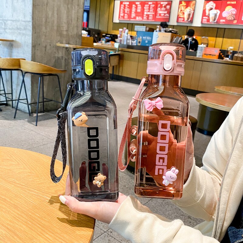 1000ml Sports Water Bottles Gym Leak-proof