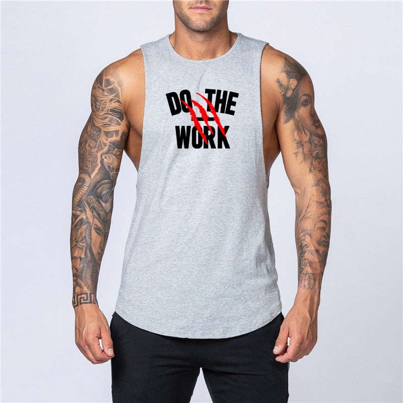 Cotton Workout Gym Tank Top
