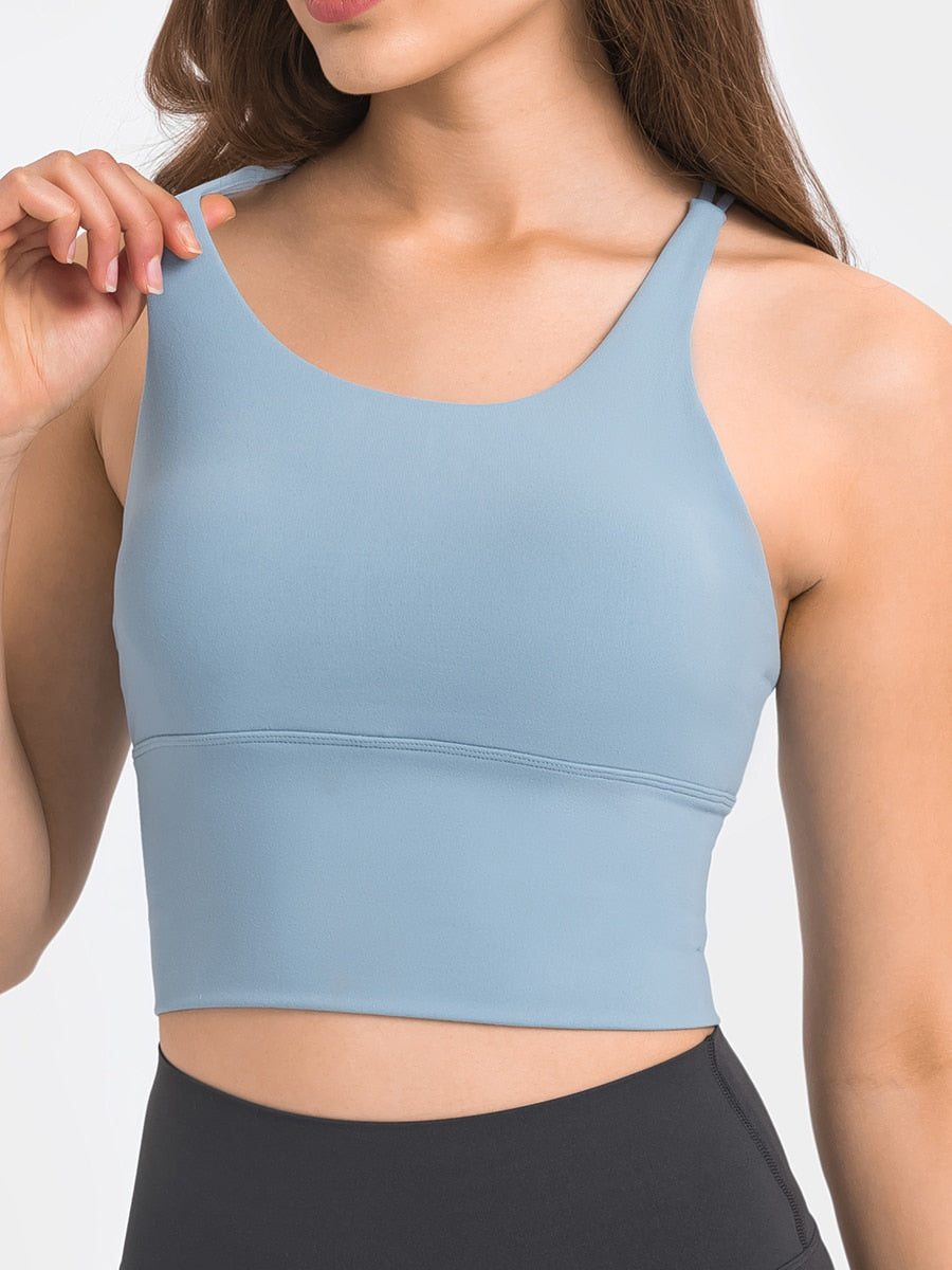 Cross Back Sports Bra