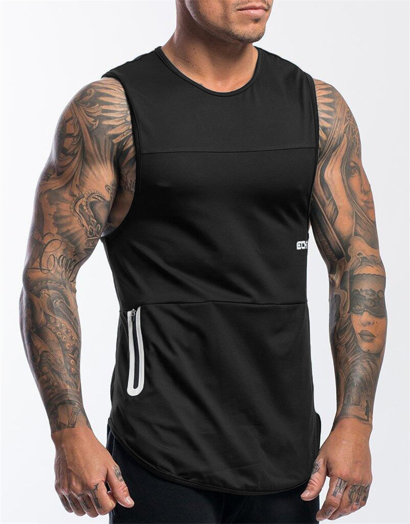Bodybuilding Tight Sports Tank Tops