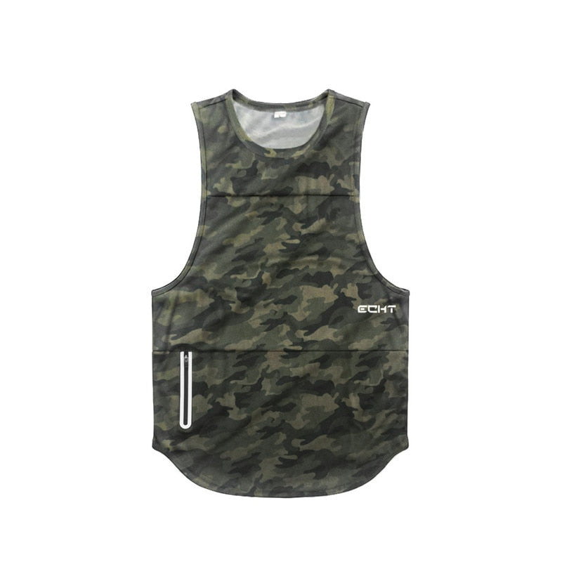 Bodybuilding Tight Sports Tank Tops