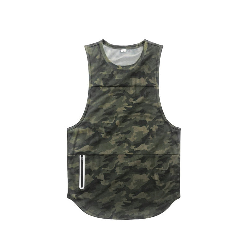 Bodybuilding Tight Sports Tank Tops