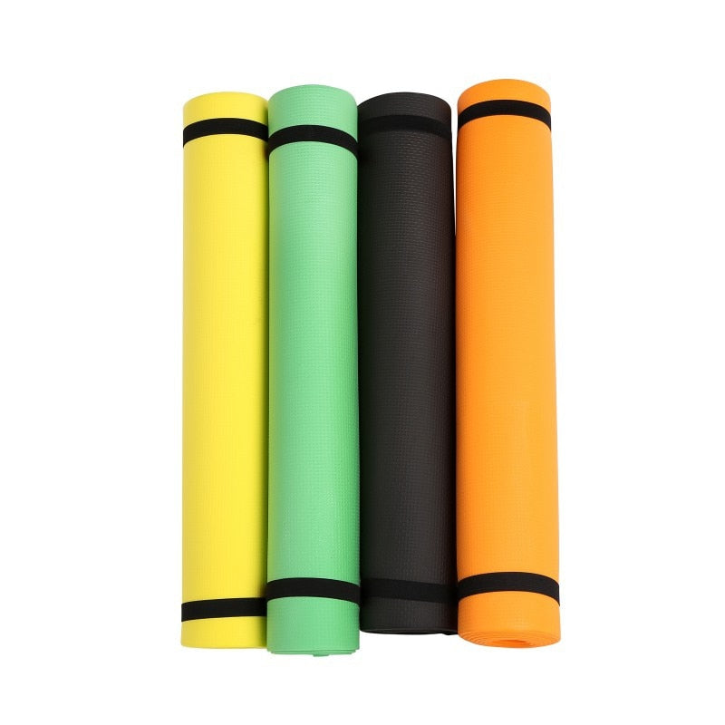 Yoga Mat EVA 4mm Thick Dampproof Anti-slip