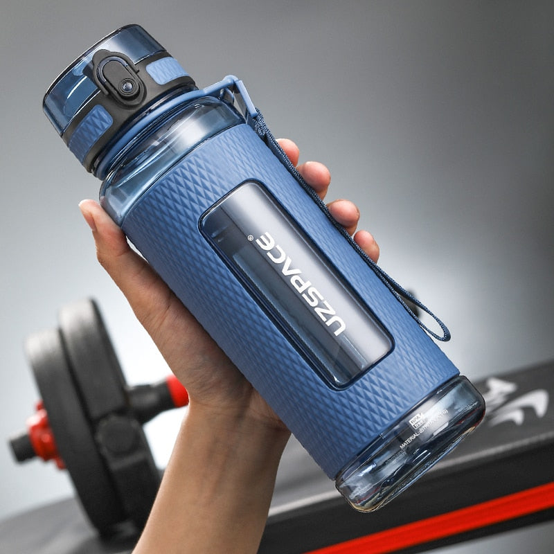 UZSPACE Sports Water Bottles Gym Leak-proof