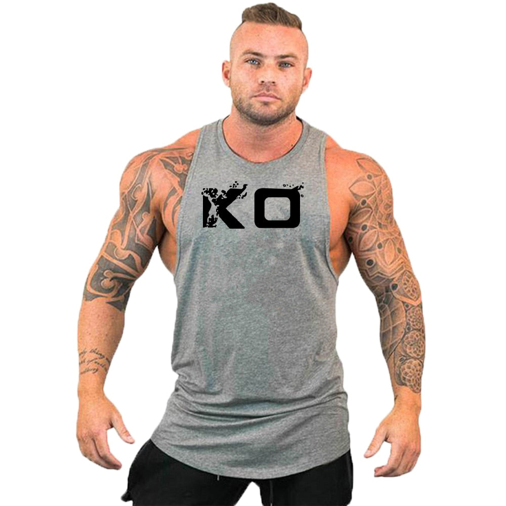 Men's Cotton Sleeveless Shirt