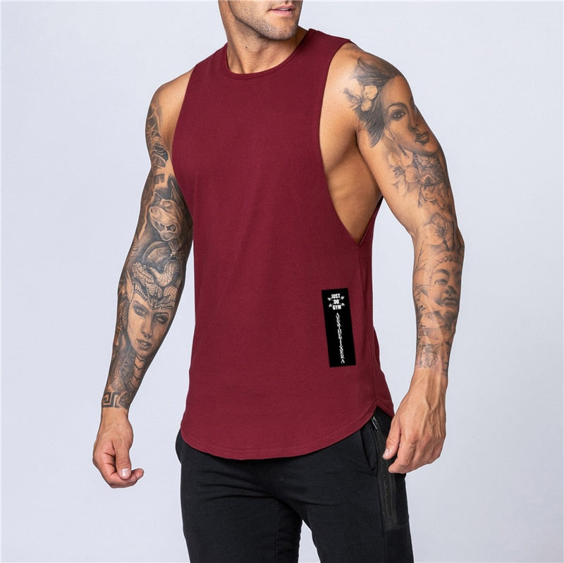 Cotton Workout Gym Tank Top