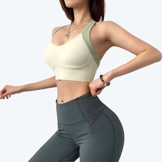 Back Running Sports Bra