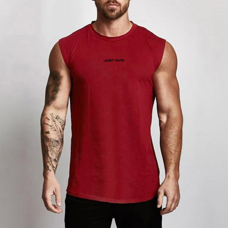 Summer Gym Tank Top Sleeveless T Shirt