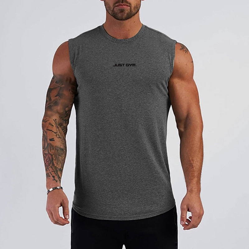 Summer Gym Tank Top Sleeveless T Shirt
