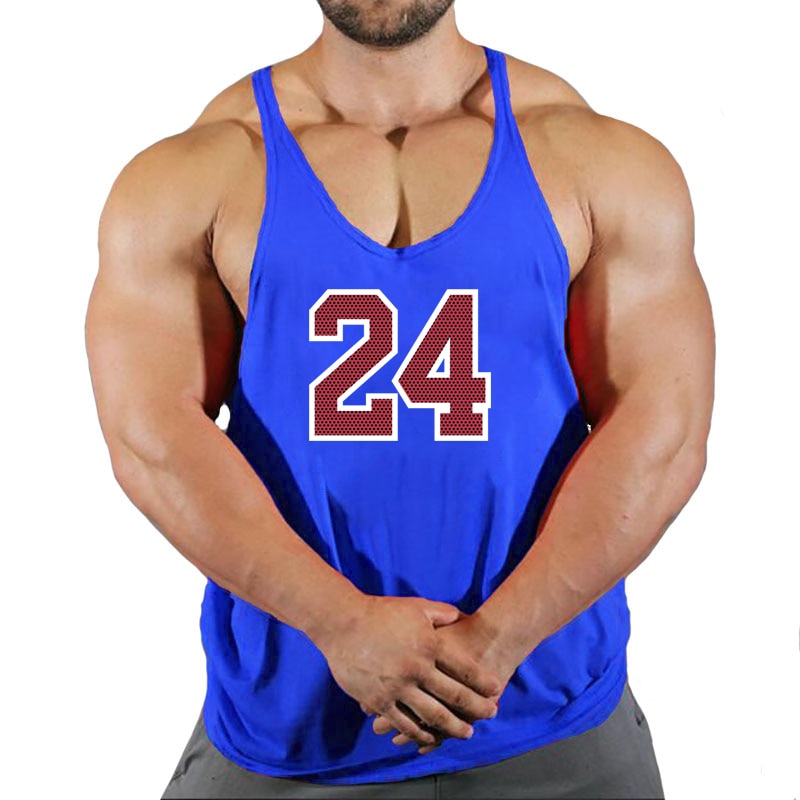 Brand Gym Clothing Cotton Singlets