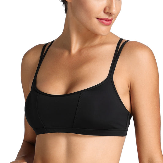 Padded Cool-look Criss Cross Strappy