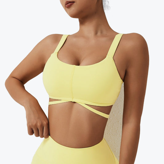 Sports Bra Crop Gym Top