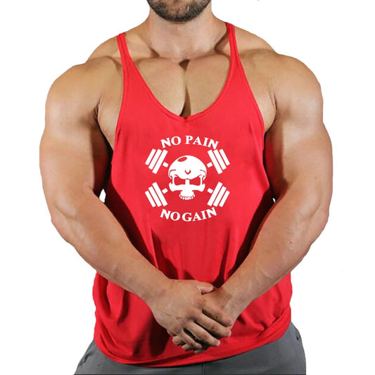 Fitness Shirt Gym Top Men Vests