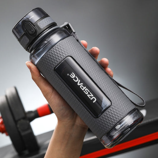 UZSPACE Sports Water Bottles Gym Leak-proof