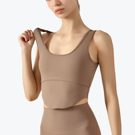 Big U Neck Sports Bra